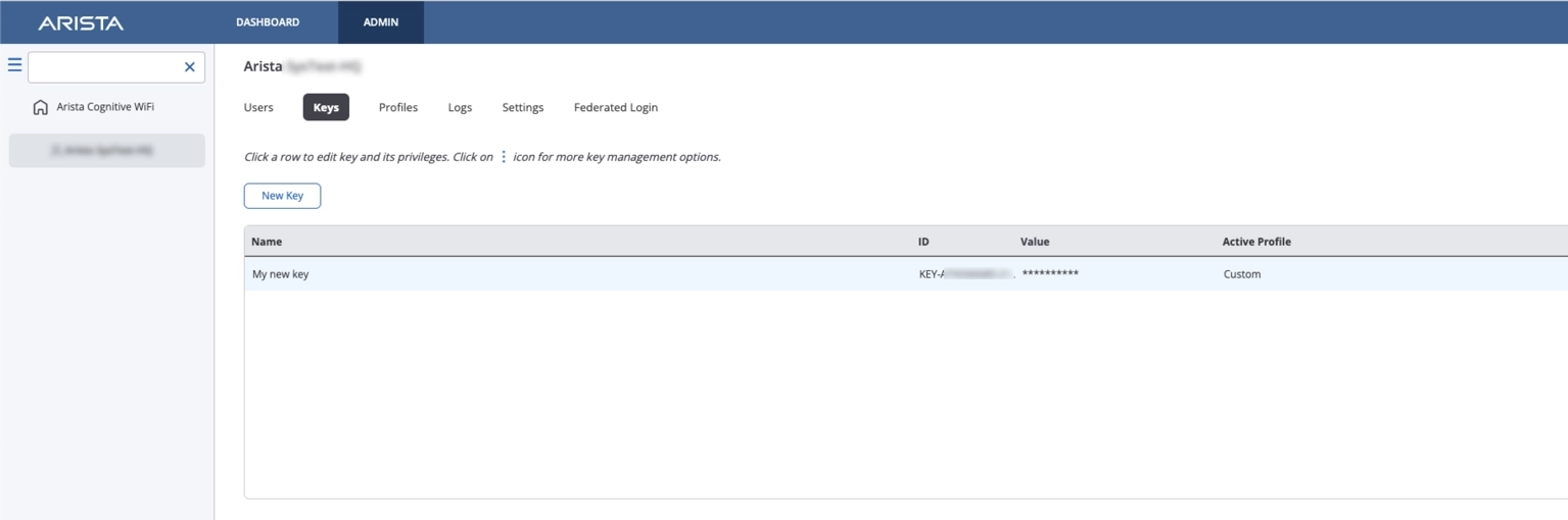 Connect CV-CUE | Arista CloudVision 2024.2 Help Center