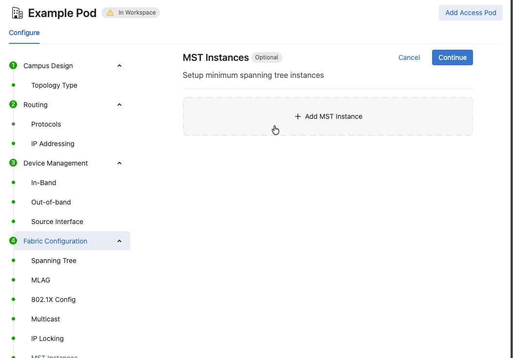 Mst Instance Arista CloudVision Help Center